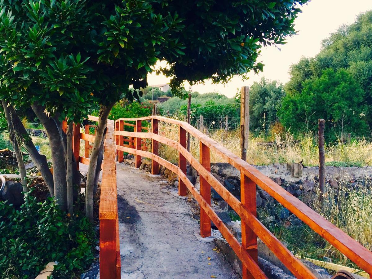 Agriturismo Biologico Corte Aragonese Санта-Мария-ди-Ликодия Экстерьер фото